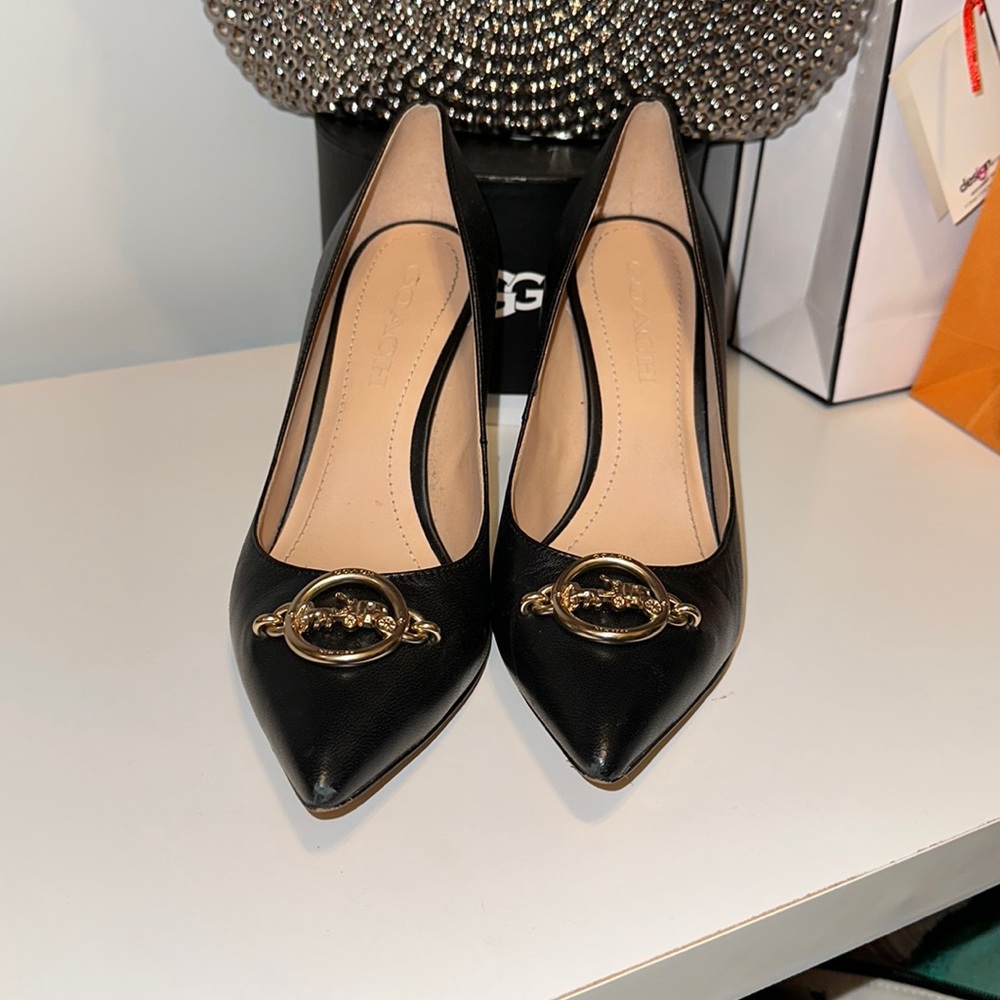Coach 3 inch heels